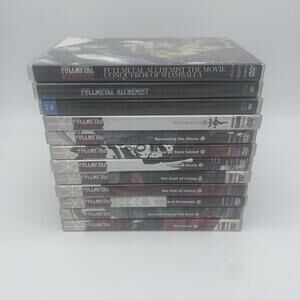 Fullmetal Alchemist DVD Lot Of 12 Volumes-and Movies Anime